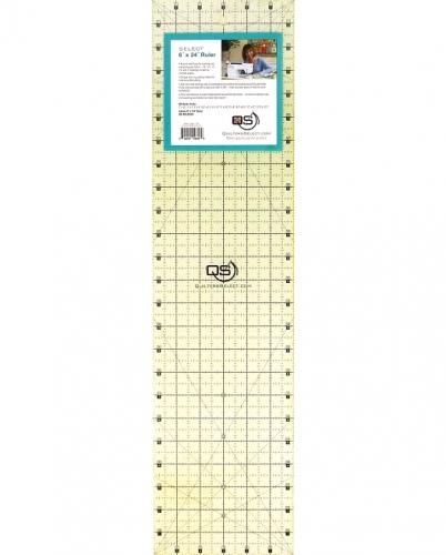 QS - Quilting Ruler 6x24 - Quilter's Corner SD