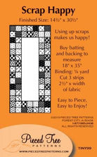 SCRAP HAPPY PATTERN - Quilter's Corner SD